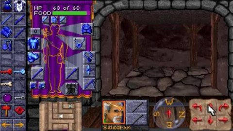 Dungeon Hack gameplay screenshot.