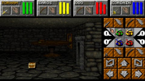 Amazing screenshot of Dungeon Master number 1.