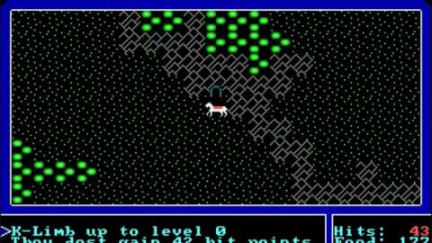 Roguelike Dungeon Crawler. Ultima 1: The First Age of Darkness