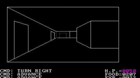 Ultima 2, 3D Dungeon crawler. Ultima 2: The Revenge of the Enchantress