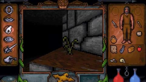 Interesting screenshot of Ultima Underworld: The Stygian Abyss number 1.
