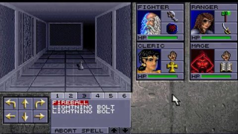  screenshot of Eye of the Beholder 2: The Legend of Darkmoon number 1.